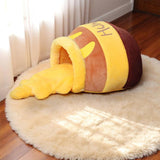 Honey Jar Cat Cave Bed 
