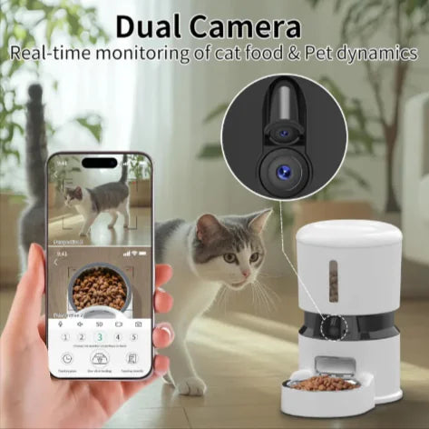 Smart Pet Feeder with Camera