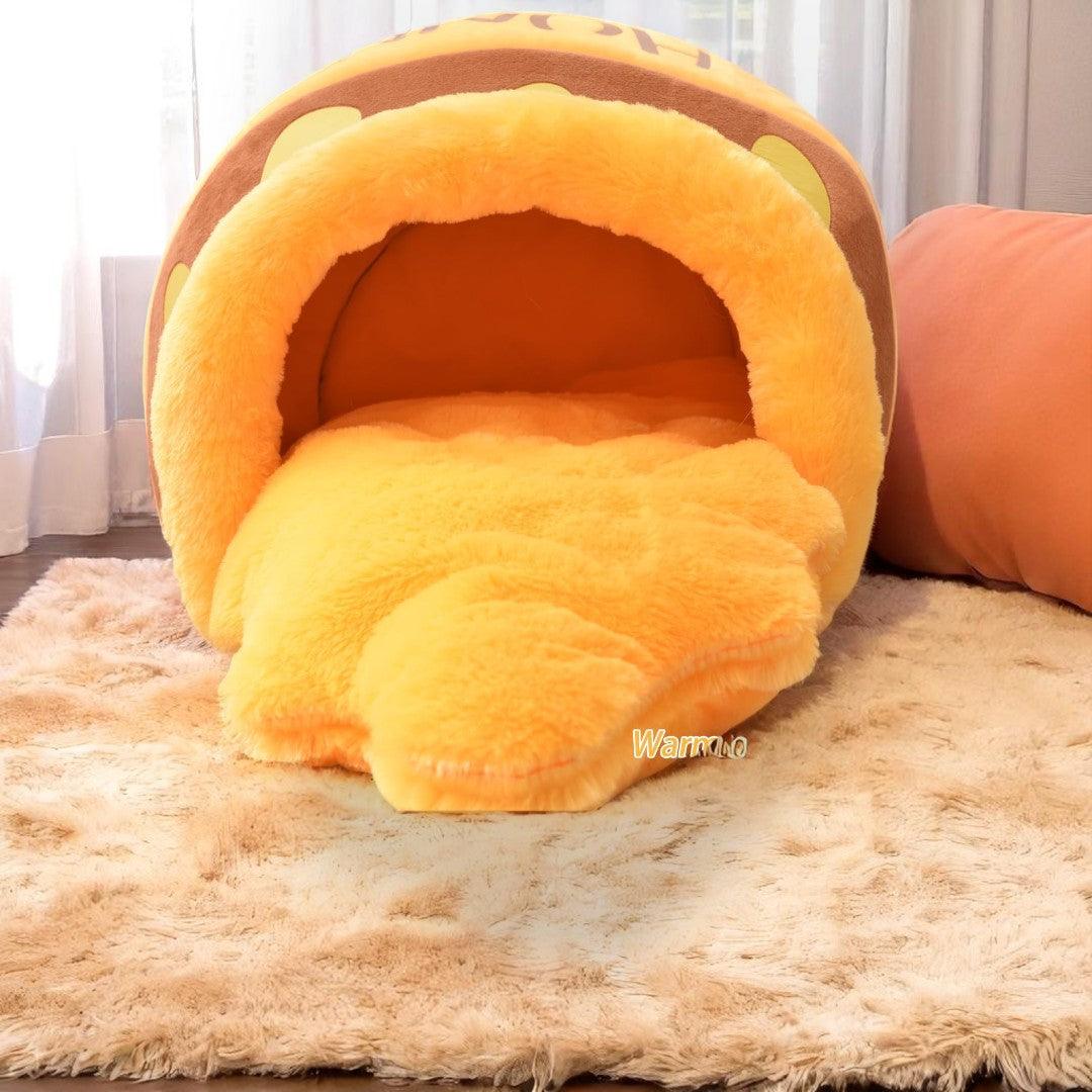 Honey Jar Cat Cave Bed 